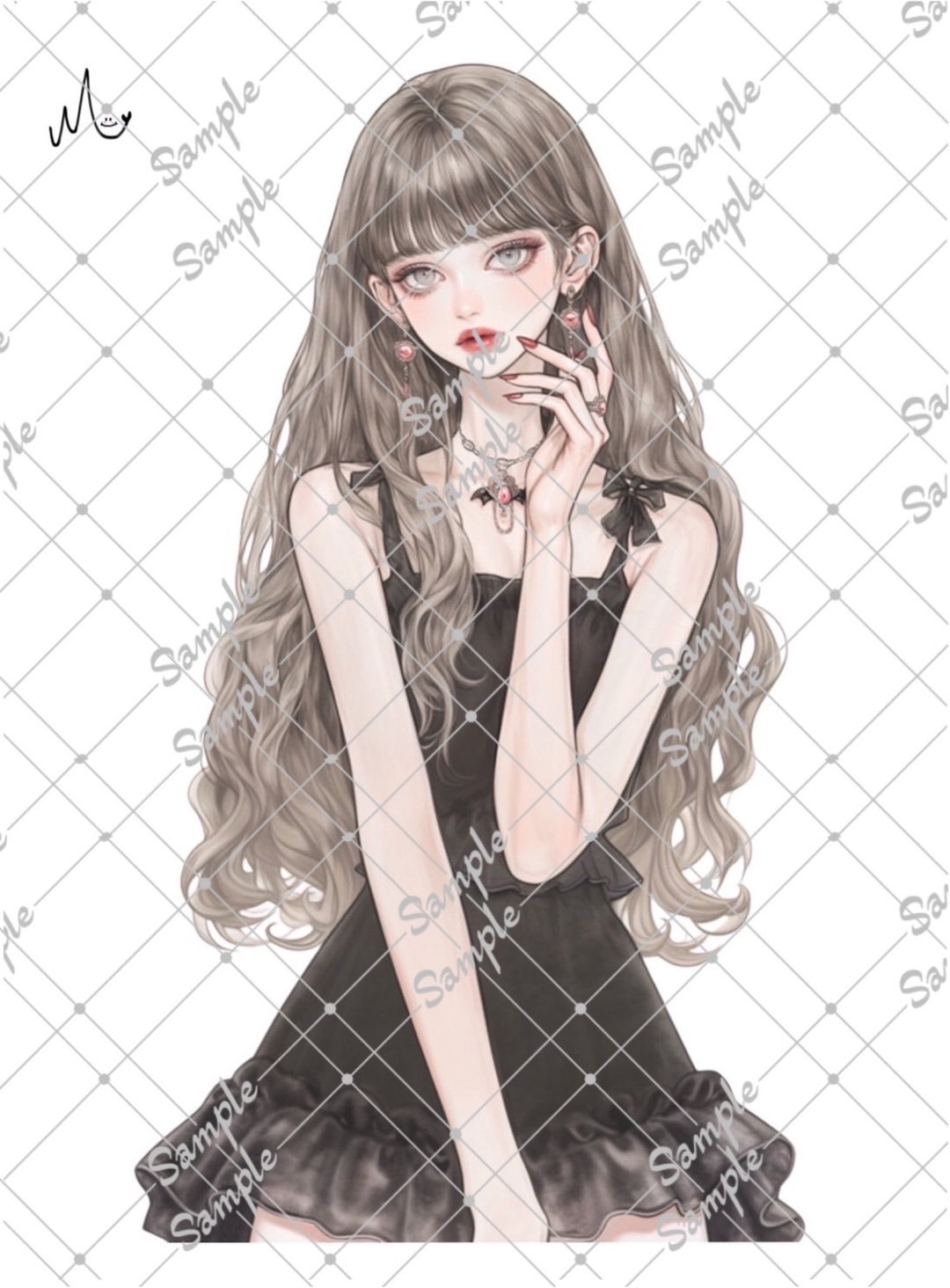原创人物贴纸 8月新作 - 贴纸 - 纸 