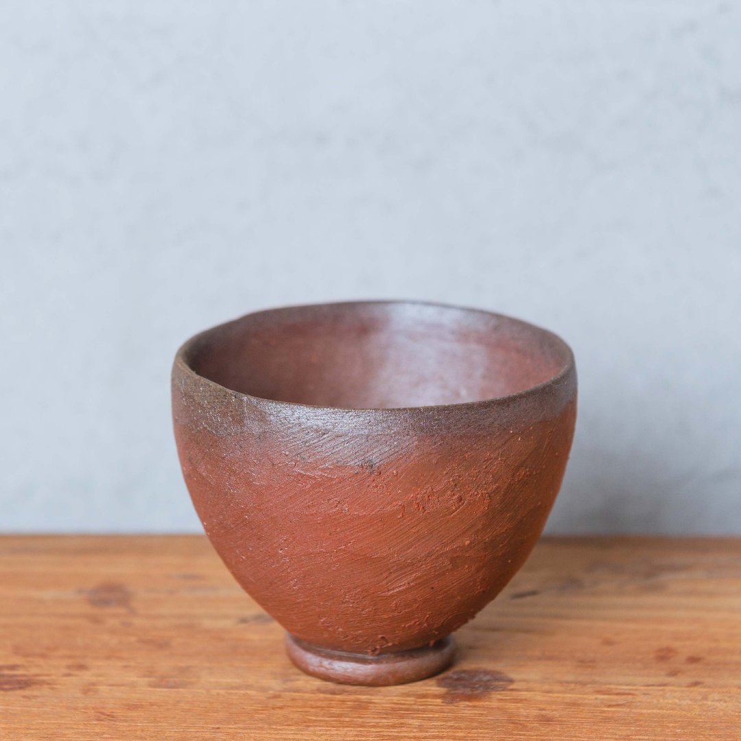 备前烧茶杯 ( BZ-07b ) - 茶具/茶杯 - 陶 咖啡色
