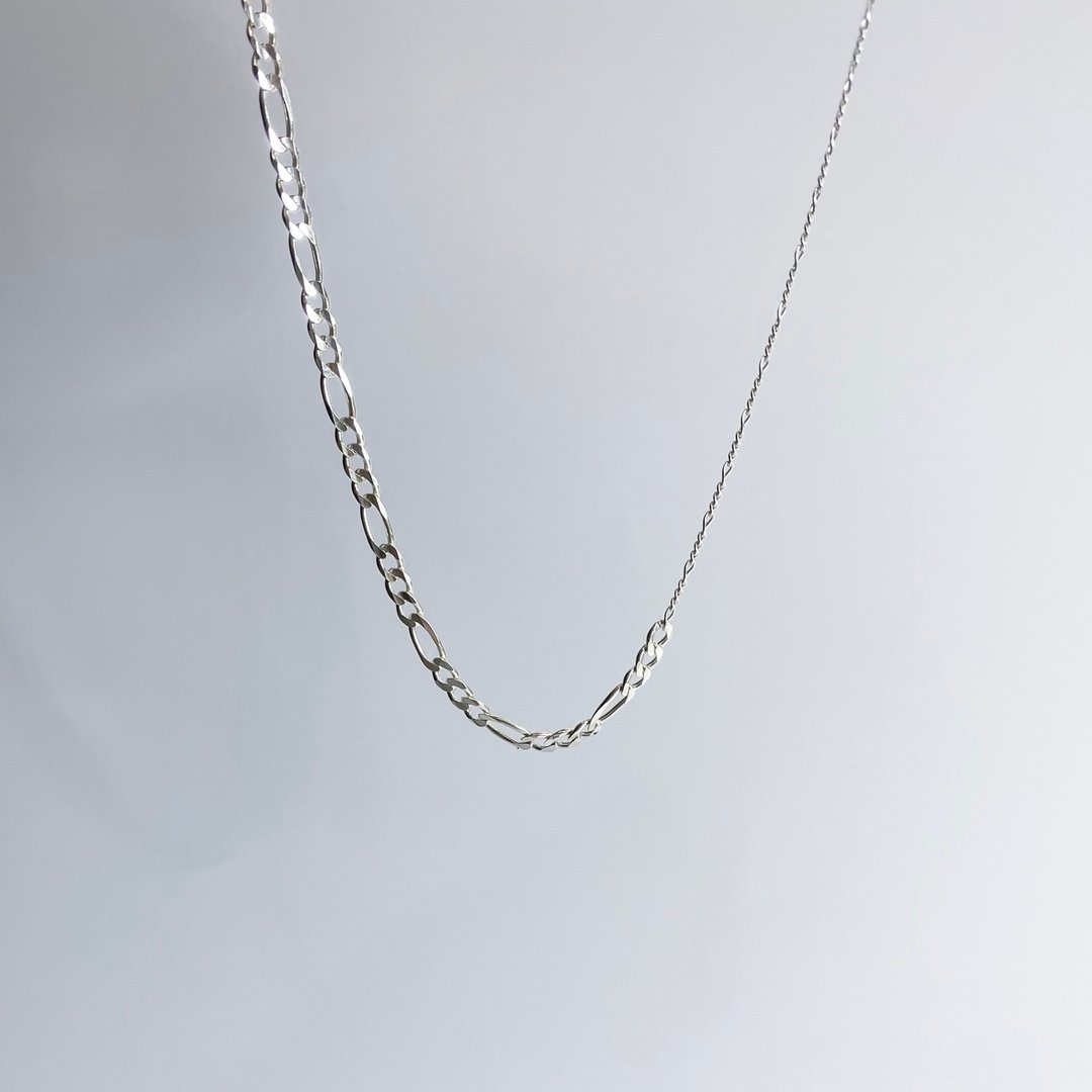 拼接 Puzzle Necklace - 项链 - 银 