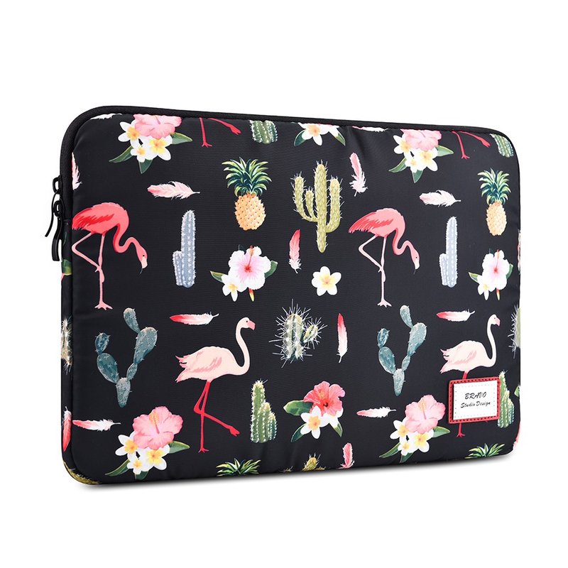 火烈鸟防泼水苹果笔电包 笔记本电脑包 macbook13寸/13.3寸保护套 - 电脑包 - 防水材质 黑色