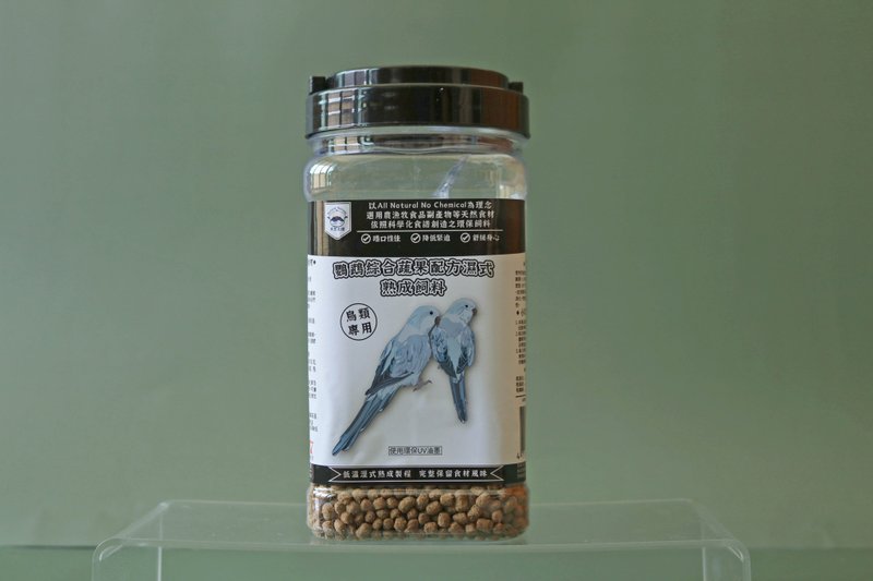 【天然食谱】鹦鹉综合蔬果配方湿式熟成饲料 300g - 其他 - 其他材质 黑色