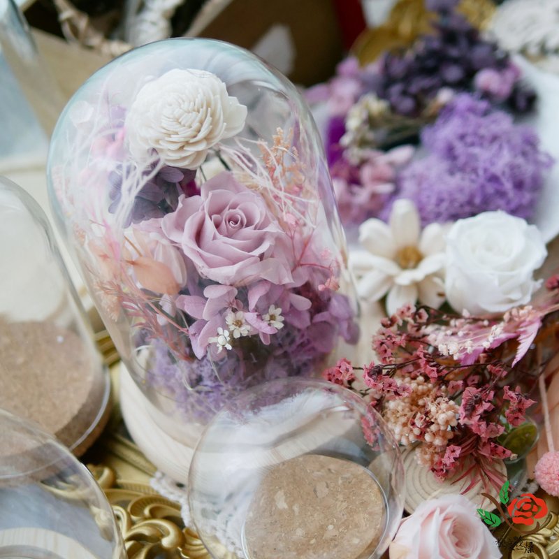 花盅材料包 极度花燥 永生花 花礼 - 植栽 - 植物．花 多色