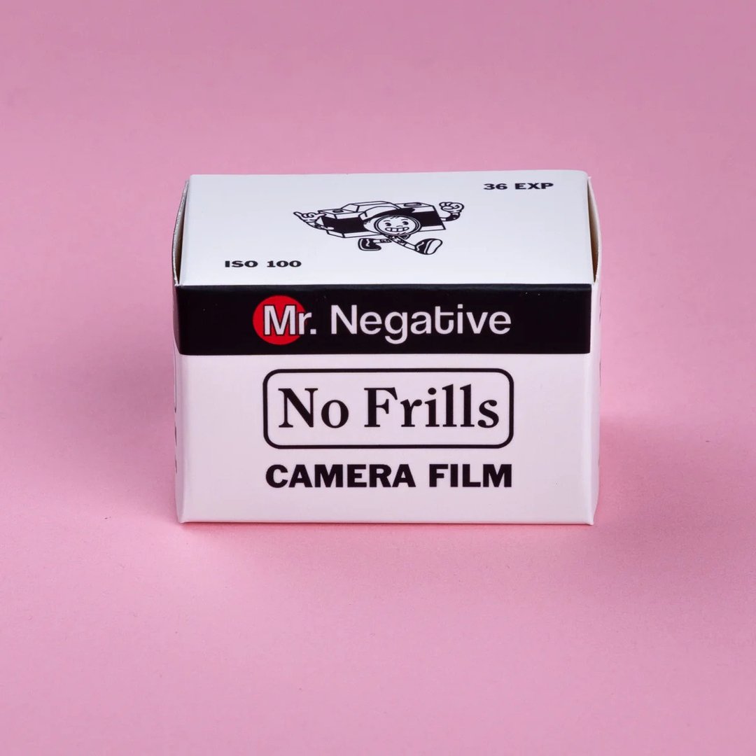 Mr. Negative - 极简 No Frills 100 黑白负片菲林 36 张 - 相机 - 塑料 
