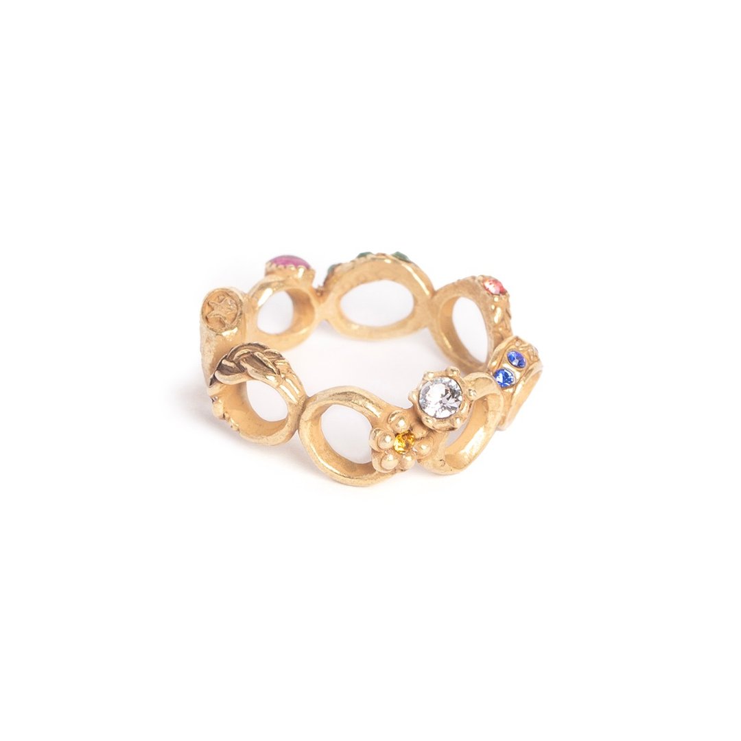 Ring Collection 戒指 13 号 RN274S13 - 戒指 - 其他金属 金色