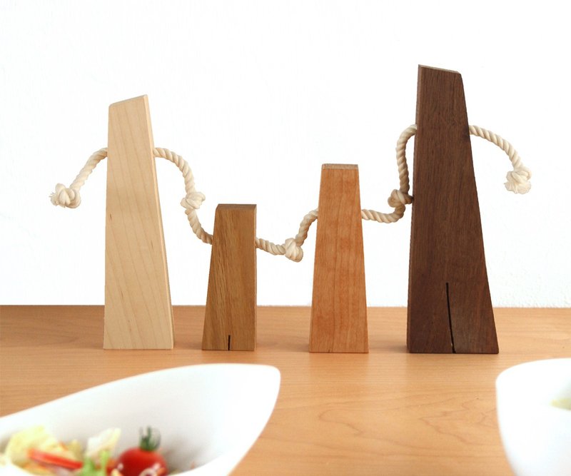 旭川工艺 Art craft bau工房 心手相连 - 摆饰 - 木头 