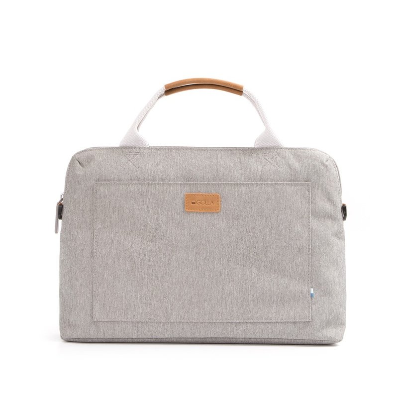 GOLLA 北欧芬兰时尚极简轻便包 LAPTOP BAG-Polaris-G1777-灰 - 手提包/手提袋 - 其他材质 灰色