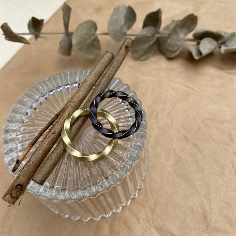 Twist ring III - 戒指 - 铜/黄铜 