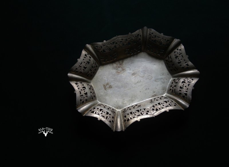 【老时光 OLD-TIME】早期1973年铜镀银纪念盘 - 摆饰 - 其他材质 