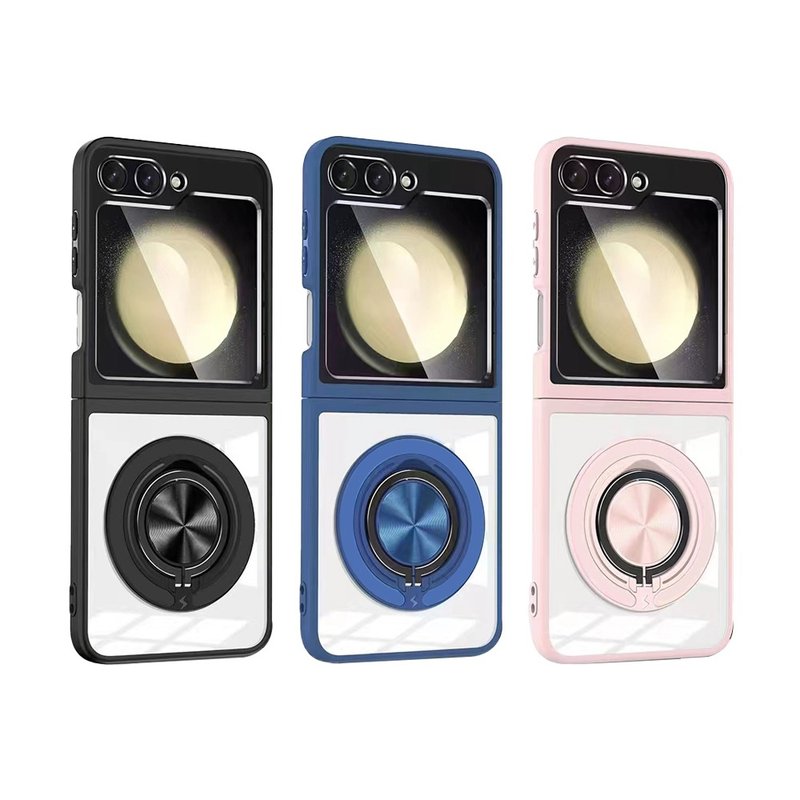 CASE SHOP SAMSUNG Z Flip 6 360度磁吸站立保护壳 - 手机壳/手机套 - 塑料 多色
