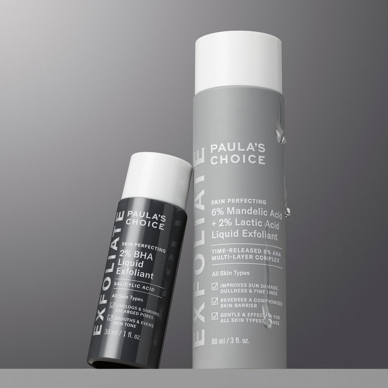 大+小组【宝拉珍选】 8%双重果酸精华液88ml+2%水杨酸精华液30ml - 精华液/安瓶 - 其他材质 灰色