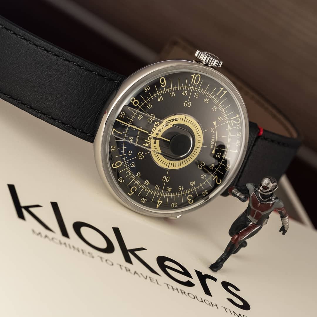 KLOK-08-D3 黑轴+单圈皮革表带_加码赠送零钱包 - 男表/中性表 - 其他材质 黑色