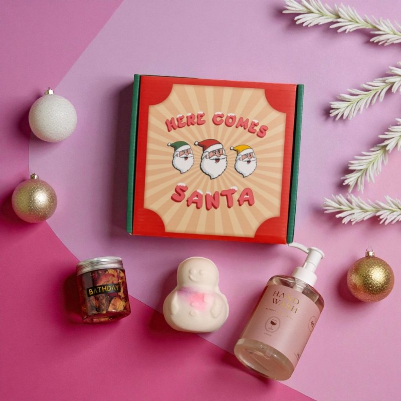圣诞限定-圣诞礼物首选【BATHDAY泡澡球】Your Santa圣诞礼盒 - 其他 - 其他材质 