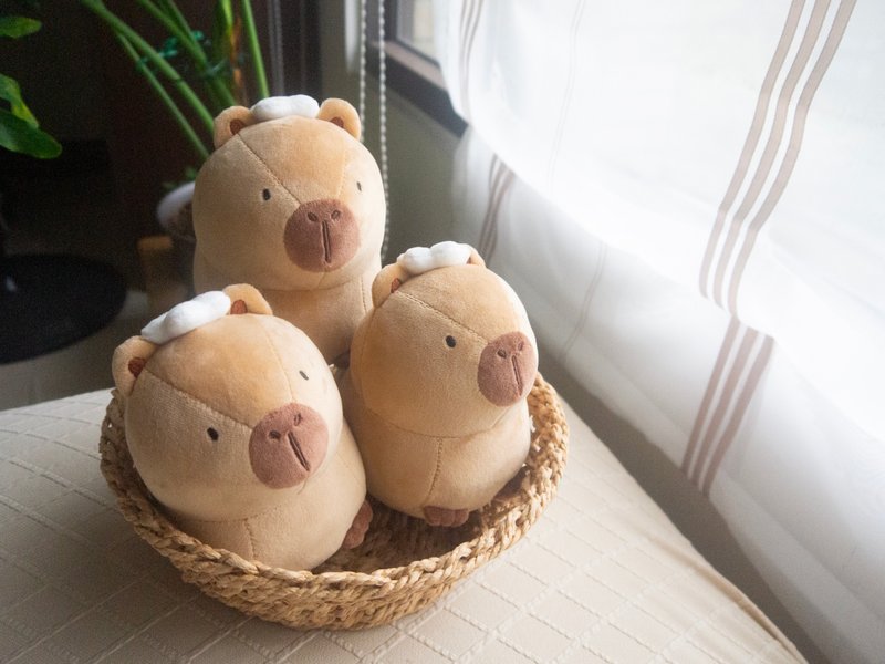 水豚店长娃娃 I am Capybara from SKYCOFFEE - 玩偶/公仔 - 聚酯纤维 