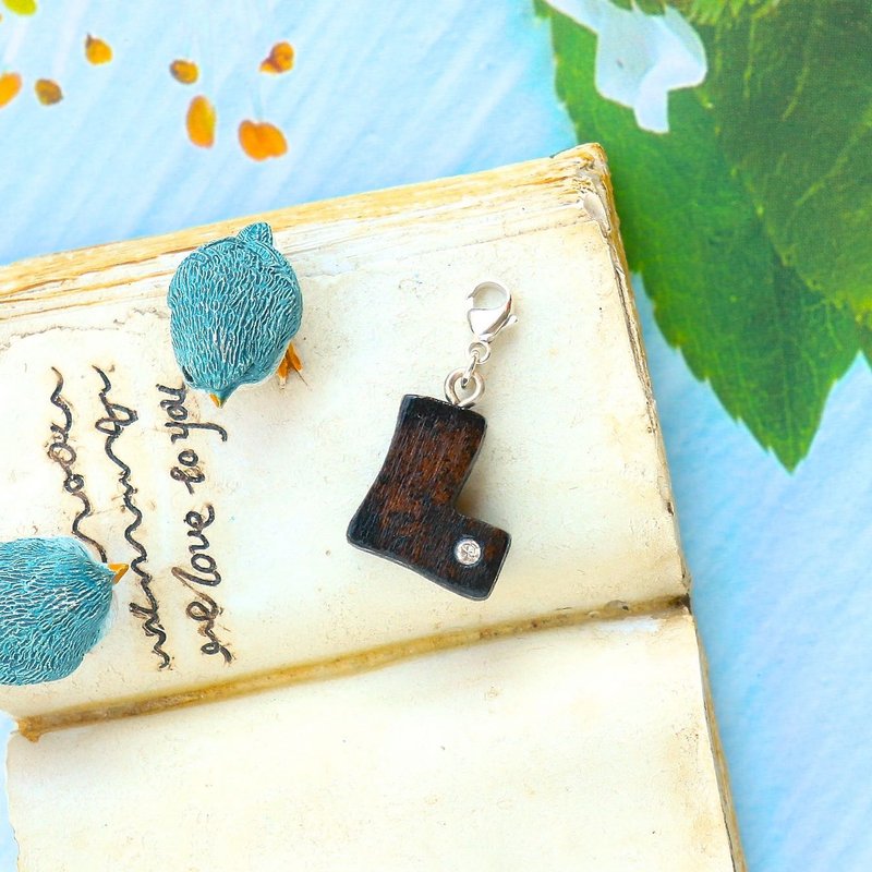 手工木制吊饰   英文字母@L 吊饰  礼物订制 - 吊饰 - 木头 咖啡色