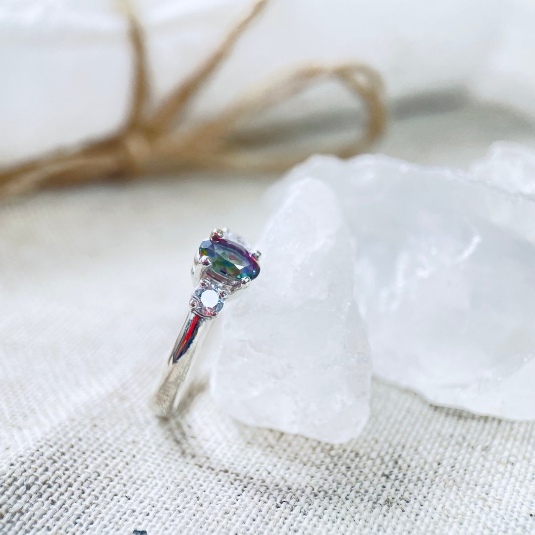 SV925 Mystic Ring 026 - 戒指 - 其他金属 银色