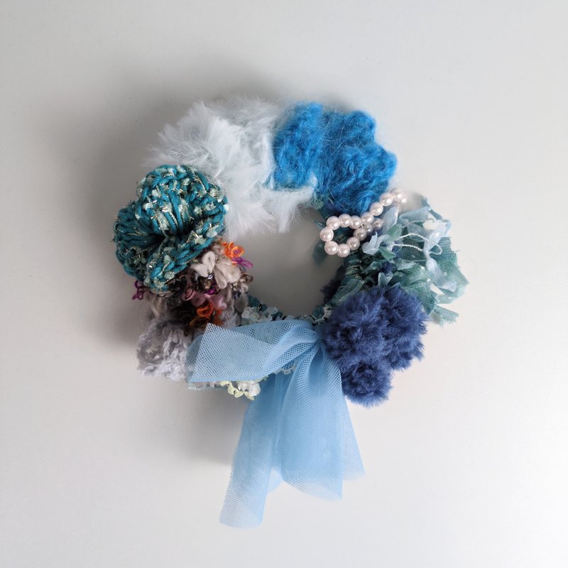 【Pinkoi 限定】独一无二的“あそび ito”发圈 - 发饰 - 其他材质 