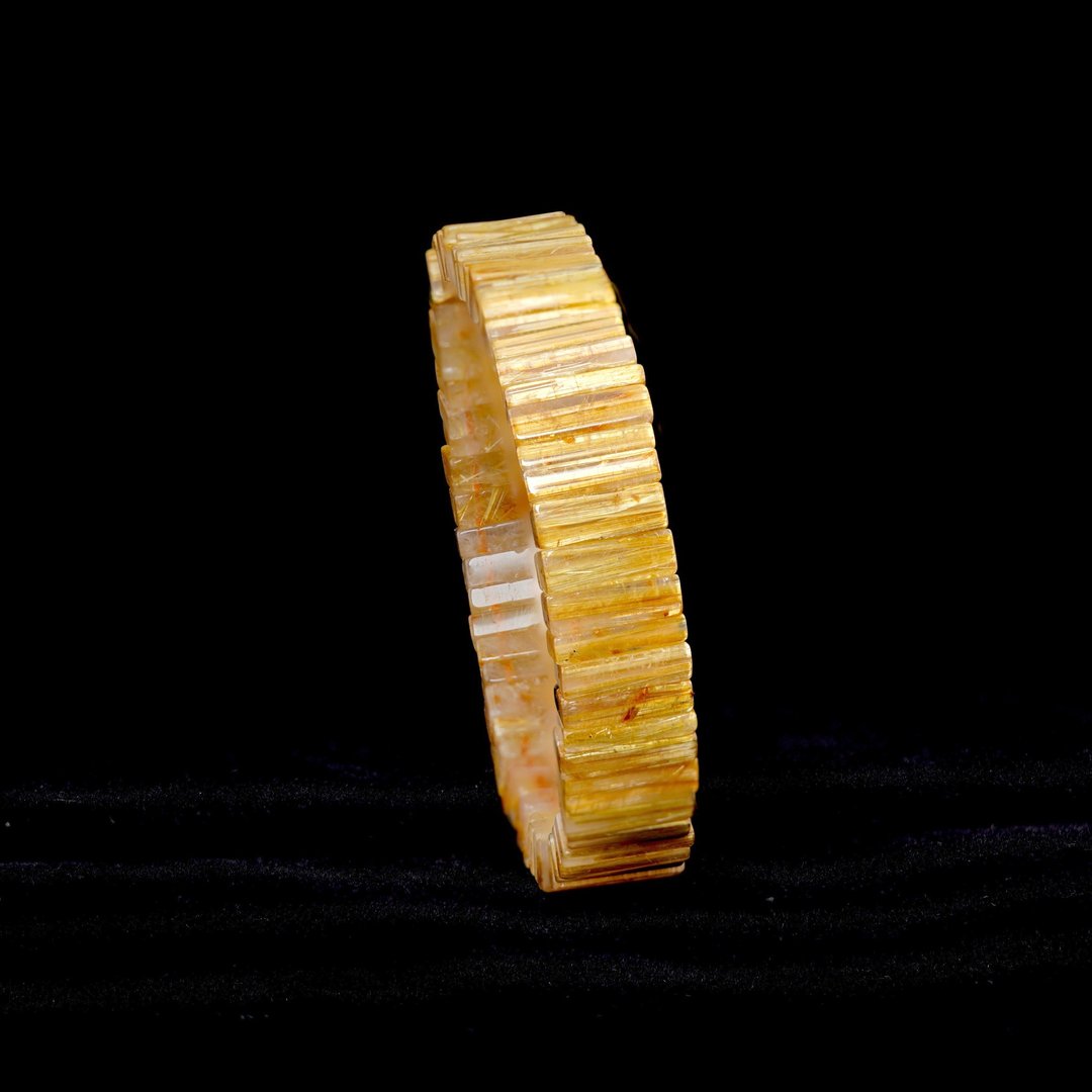 宝丽金珠宝 - 天然钛晶手排 - 手链/手环 - 水晶 
