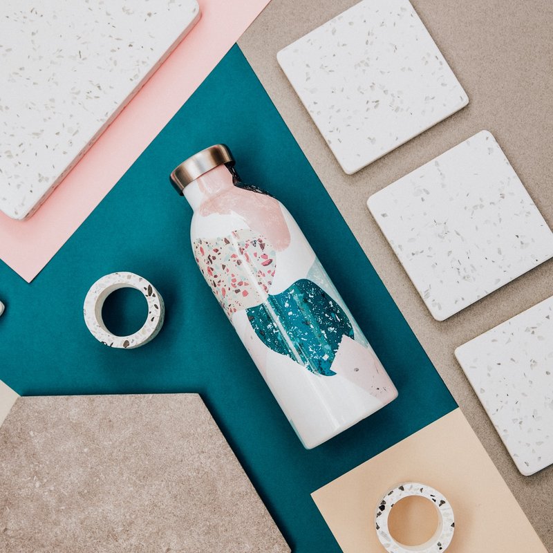 意大利24Bottles【CLIMA冷热保温系列】Mezzanine -500ml不锈钢瓶 - 水瓶/水壶 - 其他金属 白色