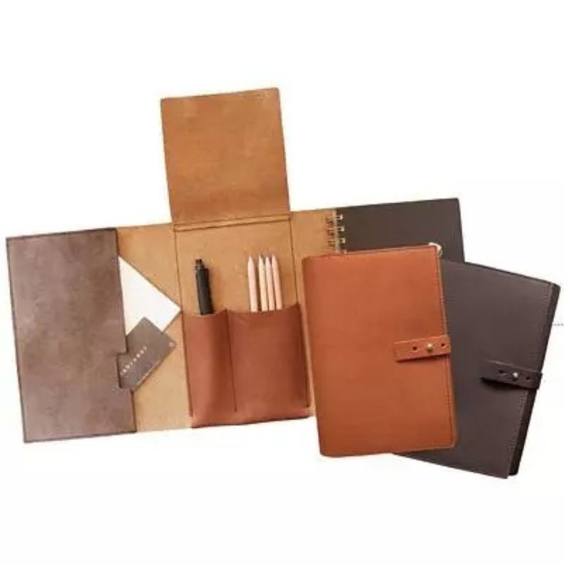 【特价】 labrador 叙事手札 S 瑕疵品 - 手提包/手提袋 - 真皮 咖啡色