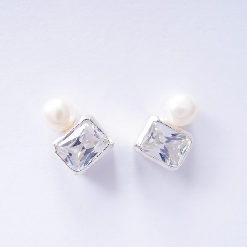 耳上风景1 925银耳环 - 耳环/耳夹 - 其他金属 银色