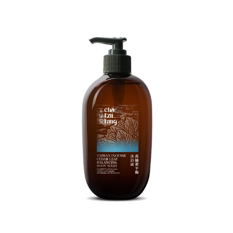 茶籽堂 肖楠叶平衡沐浴露500mL【油性、混合性肌肤适用】微凉感 - 沐浴用品 - 植物．花 