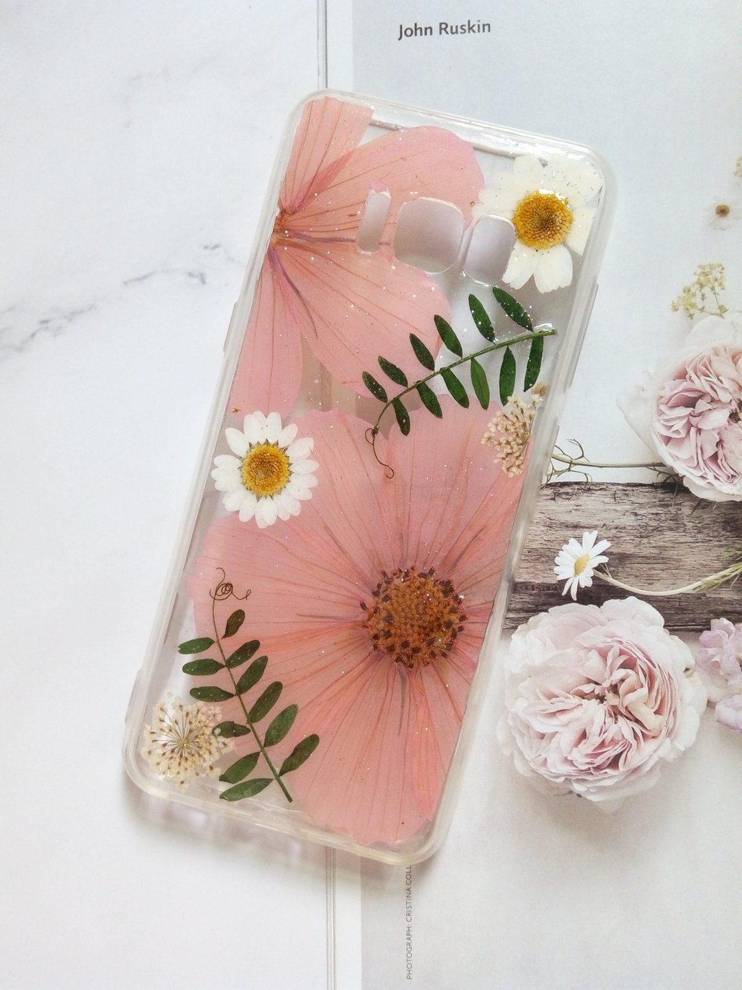 客户专属订单 Esme Tu, ,Samsung Galaxy S8 - 手机壳/手机套 - 塑料 粉红色