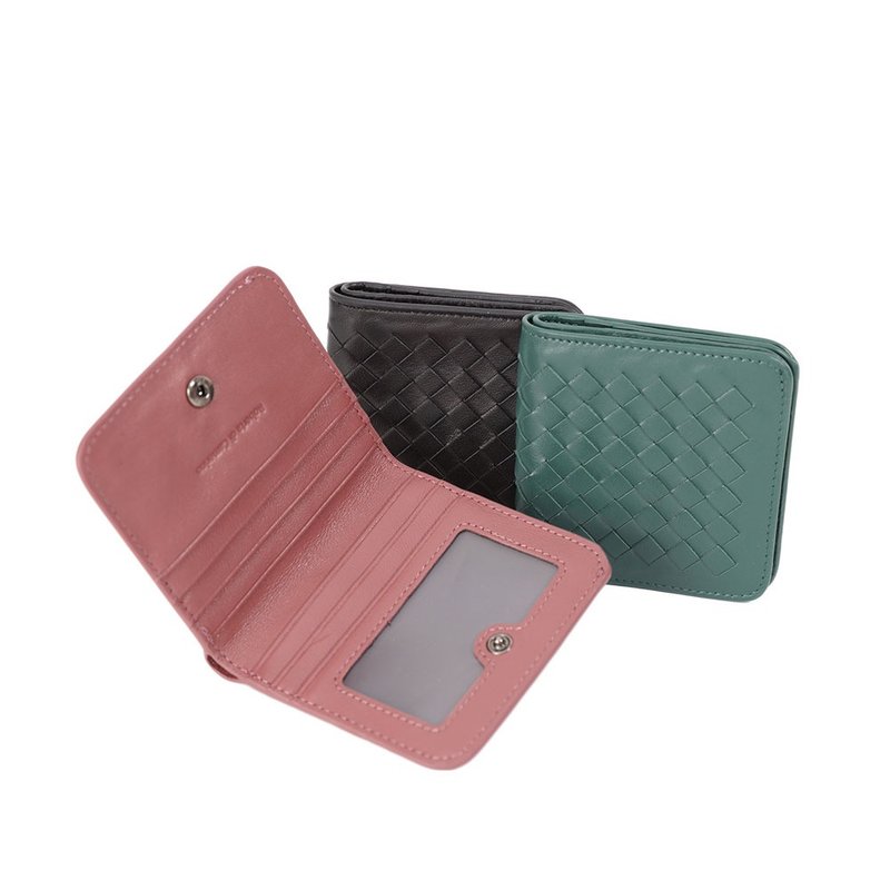 Roberta di Camerino 真皮 / 羊皮 WEBBING 短夹 - 皮夹/钱包 - 真皮 多色