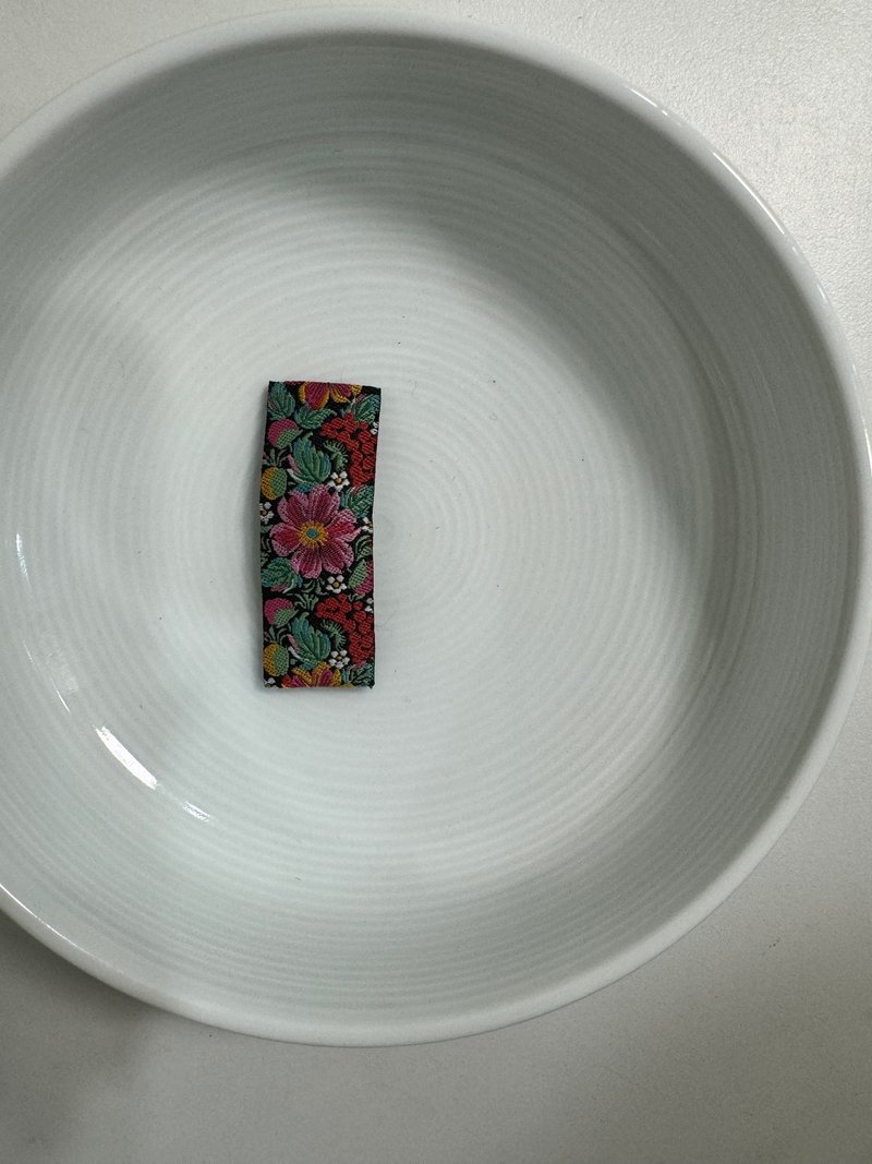 像烟花的花/手工全包边BB发夹 - 婴儿饰品 - 聚酯纤维 多色