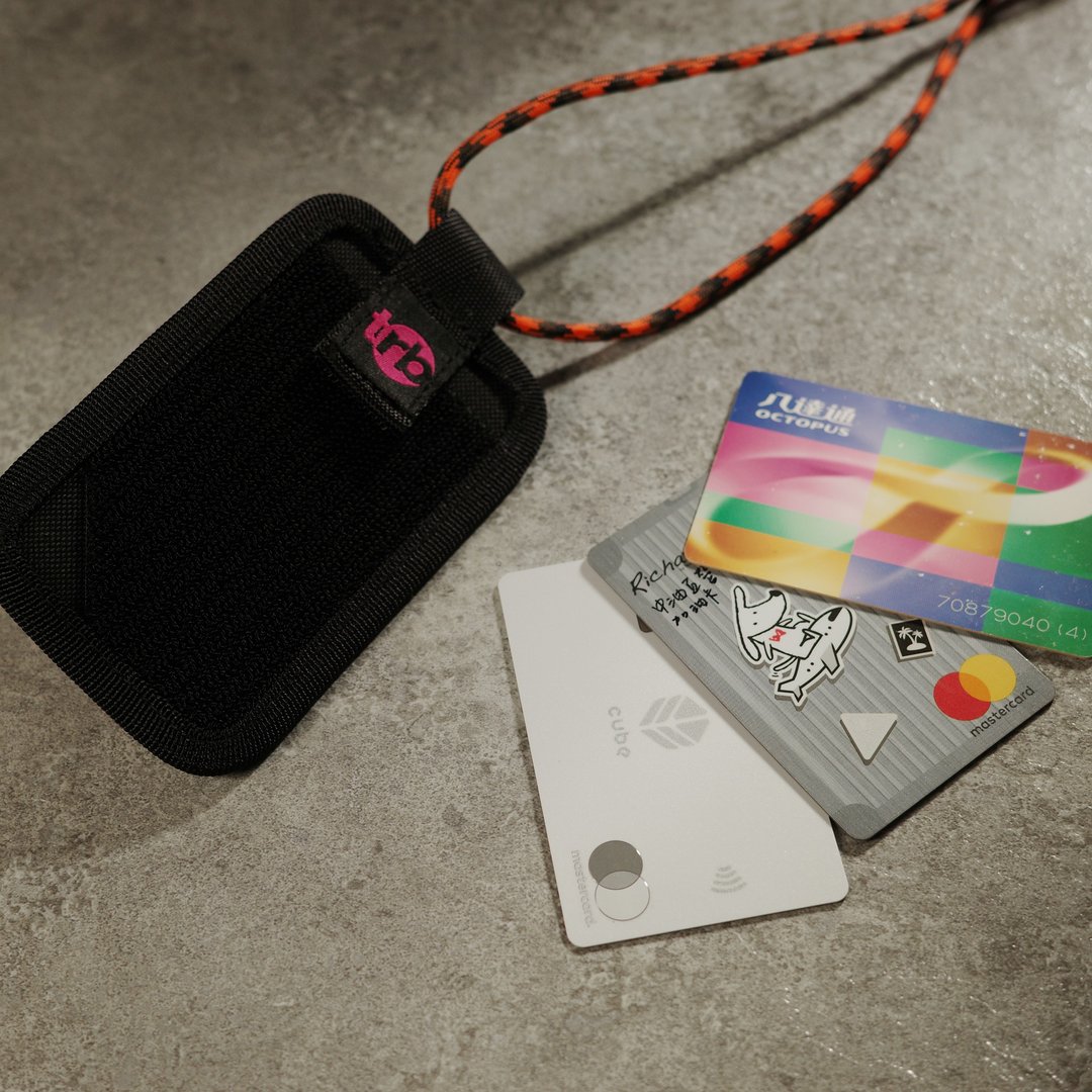 action card holder(旷野黑) 魔鬼毡个性感应卡套 悠游卡 信用卡 - 证件套/卡套 - 其他材质 黑色