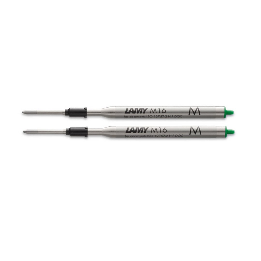 LAMY 原子笔笔蕊二入组 / 原子笔用 - M16 - 绿色 - 圆珠笔/中性笔 - 其他材质 绿色