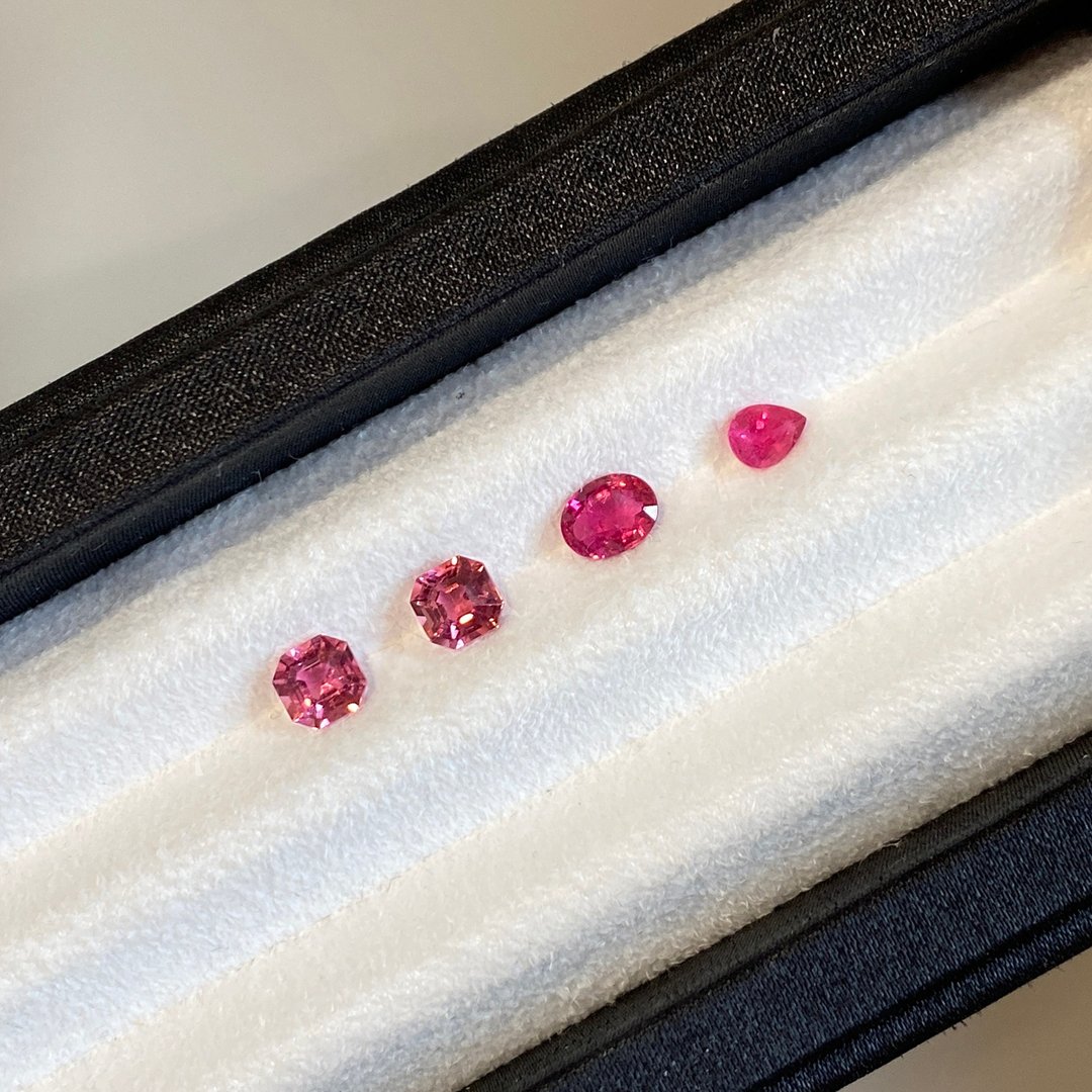 【裸石】碧玺 Tourmaline LT64/LT65/LT68 - 项链 - 宝石 红色