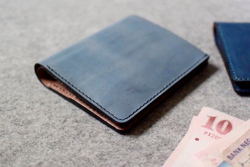 实用型 6卡短夹 - 皮夹/钱包 - 真皮 