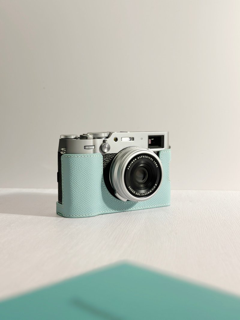 适用机型FUJIFILM X100VI 手掌纹皮革相机底座皮套 - 相机包/相机袋 - 真皮 多色
