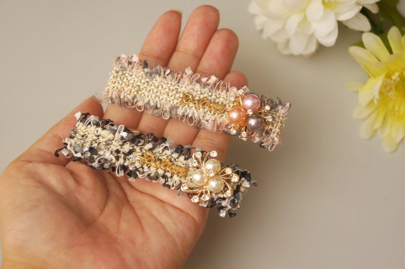 F2-自动夹弹簧夹(S)- 公主夹发夹浏海夹侧夹/马尾夹 - 发饰 - 其他材质 多色