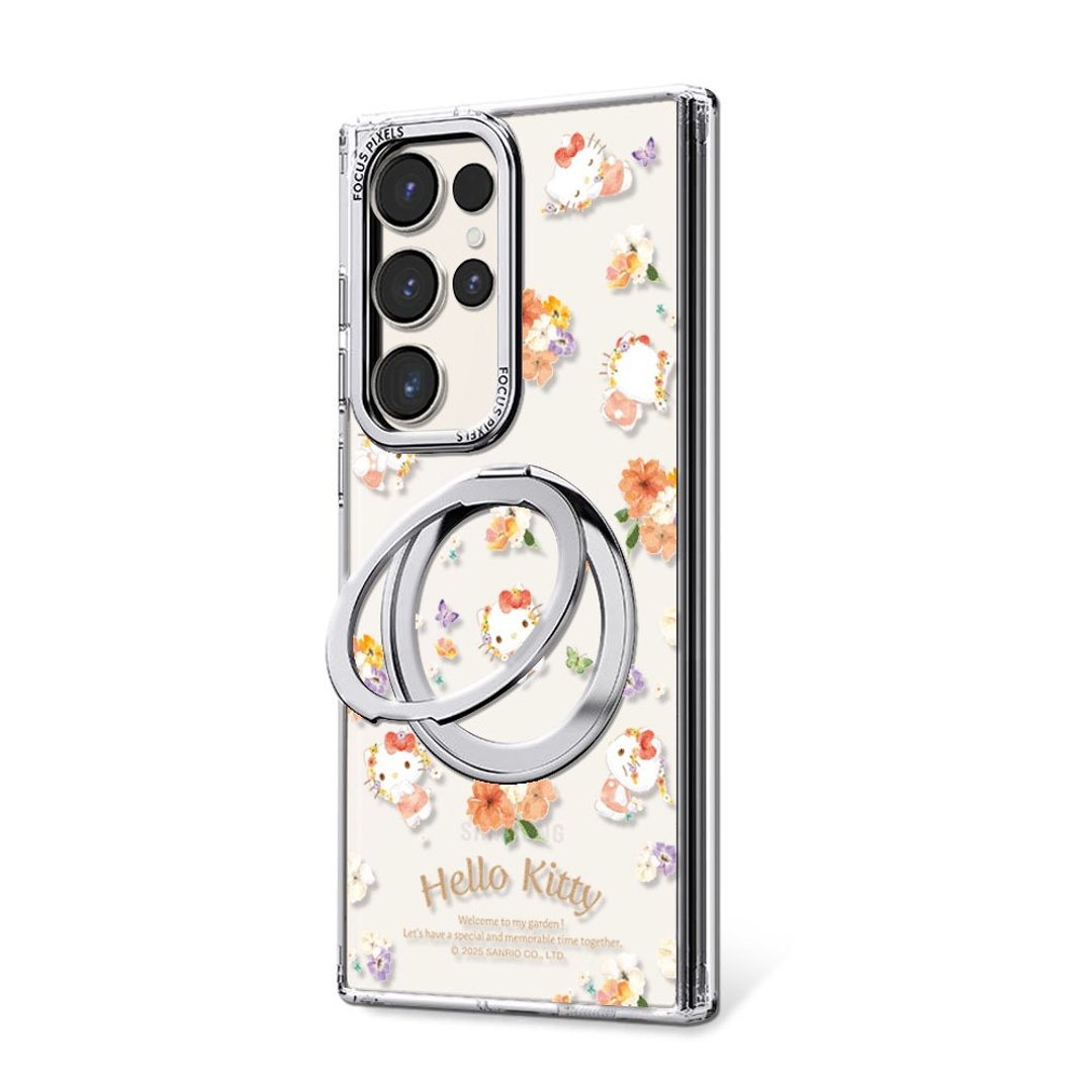 Samsung S26/S25/S24/S23/A57 360 旋转磁吸立架壳 - 花季凯蒂 - 手机壳/手机套 - 其他材质 多色