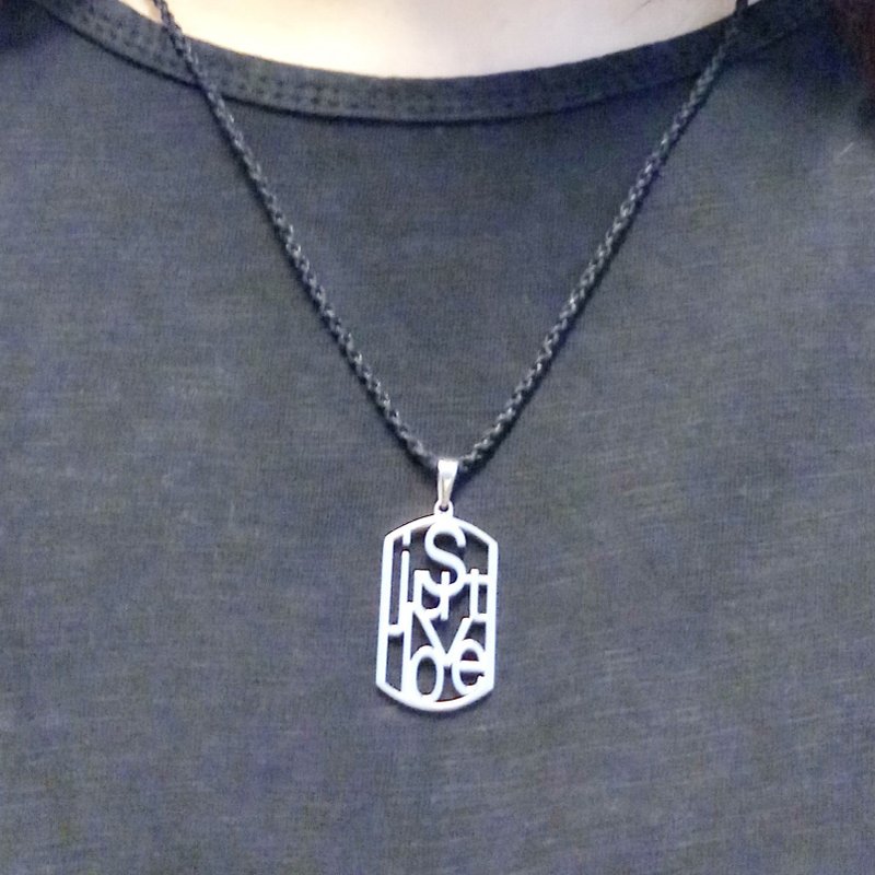 Just Love情侣颈绳 情侣颈链 男女颈绳【自选颜色】TN001 - 项链 - 其他金属 黑色