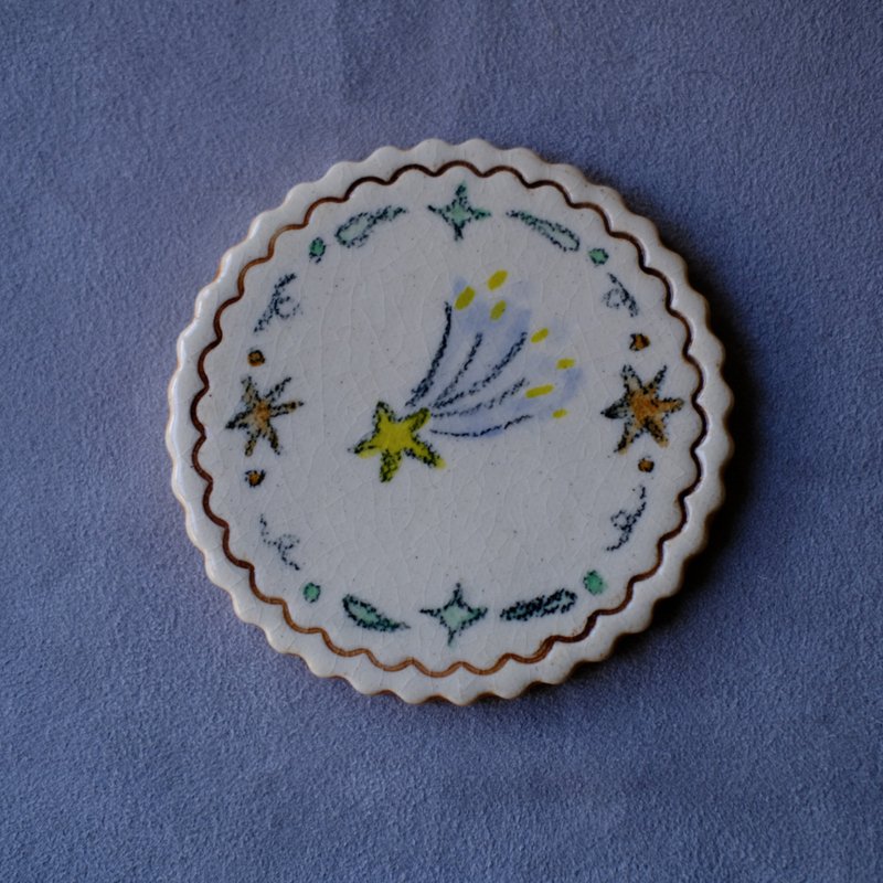 Suànn-Sian . 流星杯垫 - 杯垫 - 陶 
