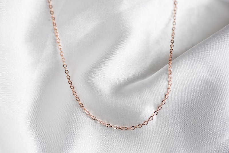 【礼物】Lips 性感双唇链・纯银厚镀18K金项链・ - 项链 - 纯银 银色