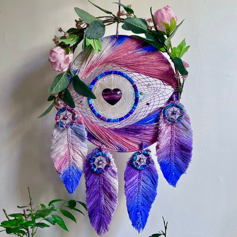 爱就在眼前 水晶补梦网 - 摆饰 - 水晶 紫色