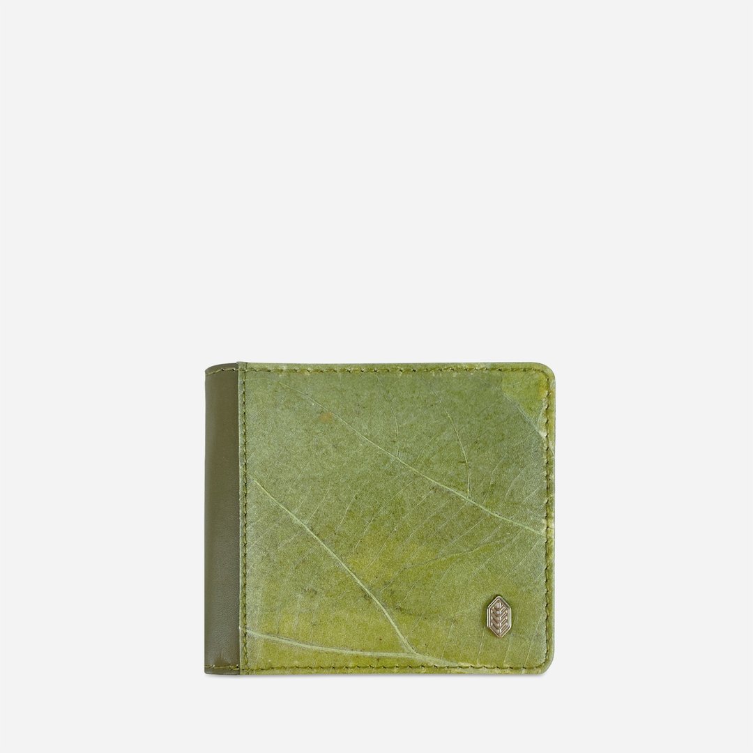 男士皮夹，绿(Coin wallet) 皮夹 绿色 - 皮夹/钱包 - 植物．花 绿色