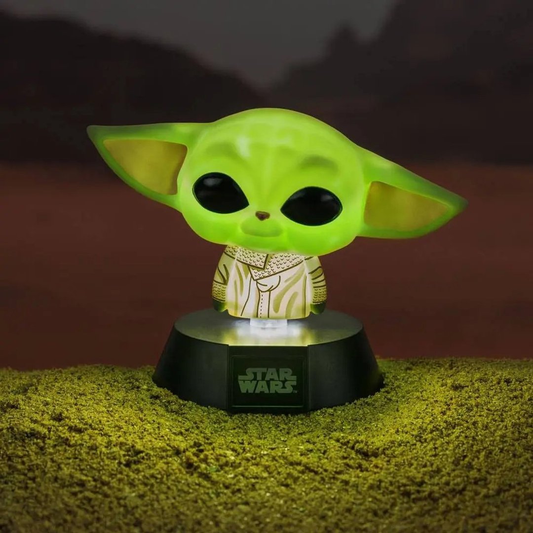 【Paladone UK】Star Wars 星际大战 曼达洛人造型 ICON小夜灯 - 灯具/灯饰 - 塑料 