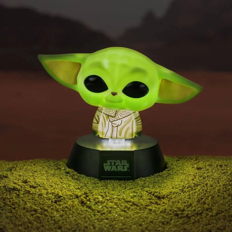 【Paladone UK】Star Wars 星际大战 曼达洛人造型 ICON小夜灯 - 灯具/灯饰 - 塑料 