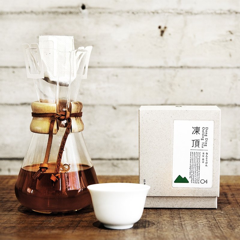 【百二岁】东茶西泡 / 免浸泡 / 挂耳式茶包 - 冻顶乌龙茶 - 茶 - 新鲜食材 白色