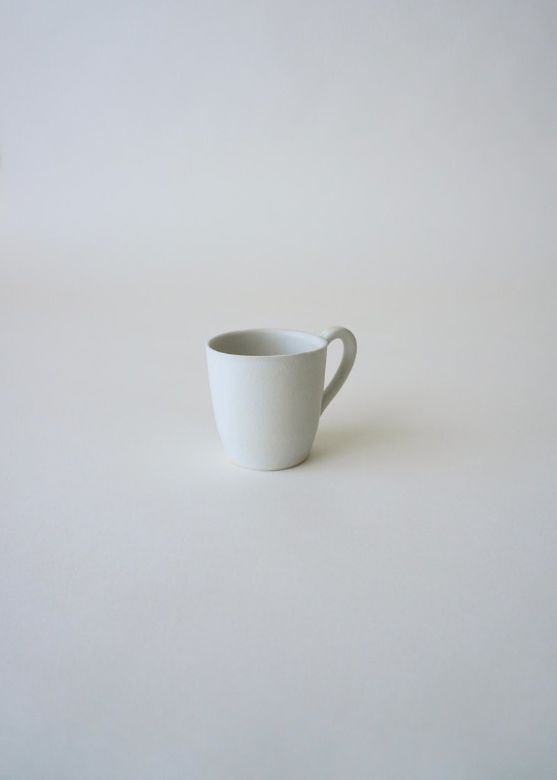 雾白小杯 - 茶具/茶杯 - 瓷 白色