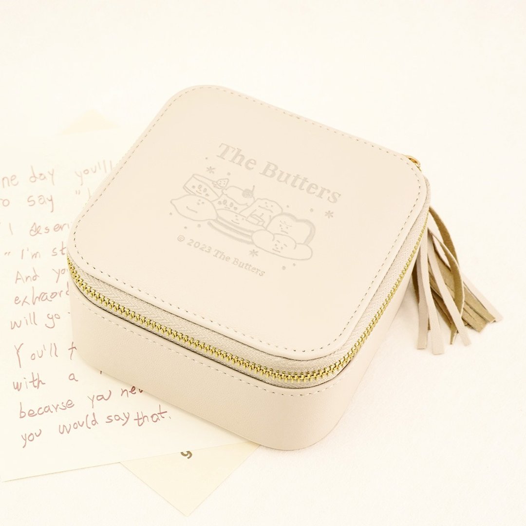 THE BUTTERS经典系列-奶油家族随身饰品收纳盒 - 收纳用品 - 其他金属 卡其色