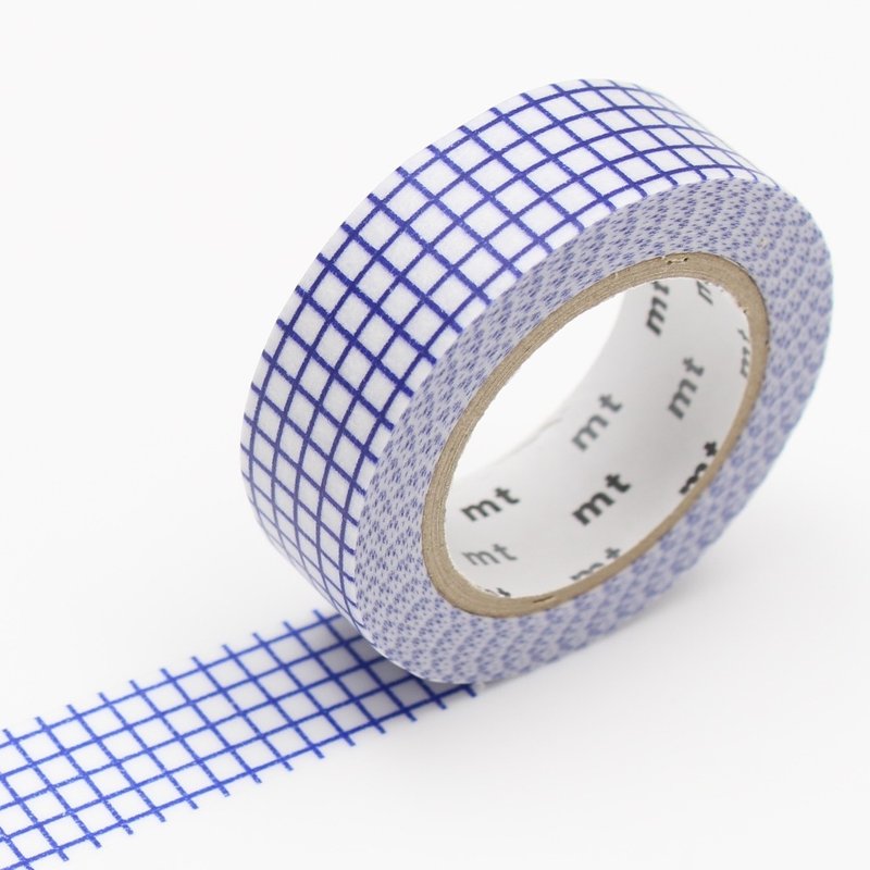 mt 和纸胶带 Deco【方眼格纹-蓝莓 (MT01D396)】2017SS - 纸胶带 - 纸 蓝色