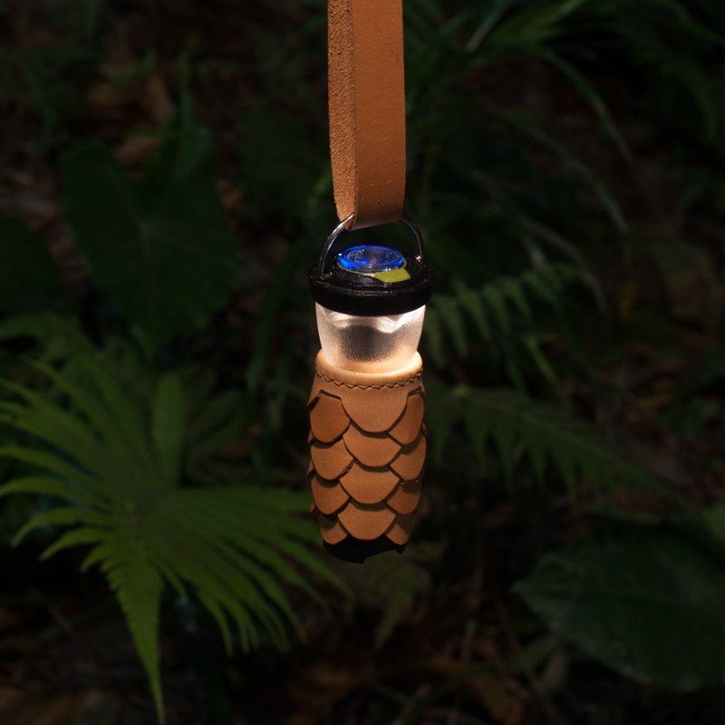 SEANCHY皮革灯套(适用Goal zero lighthouse)穿山甲-原创设计 - 露营用品 - 真皮 咖啡色