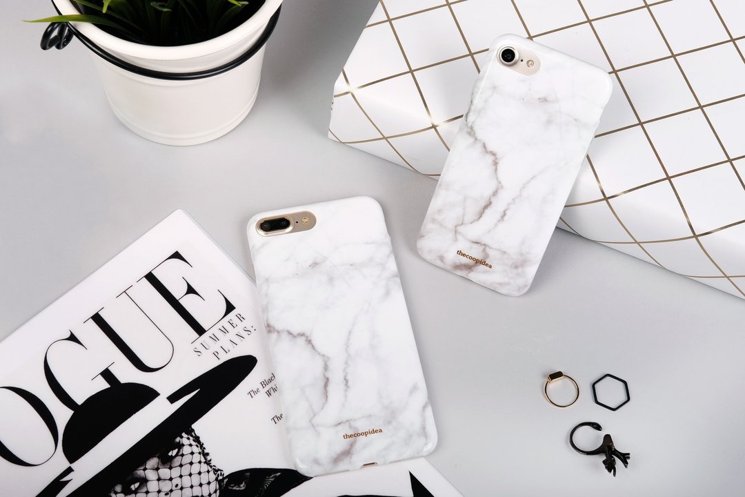 Thecoopidea - Siete iPhone 7 8 Plus 全包邊手機殼 手機套 - 手机壳/手机套 - 塑料 白色