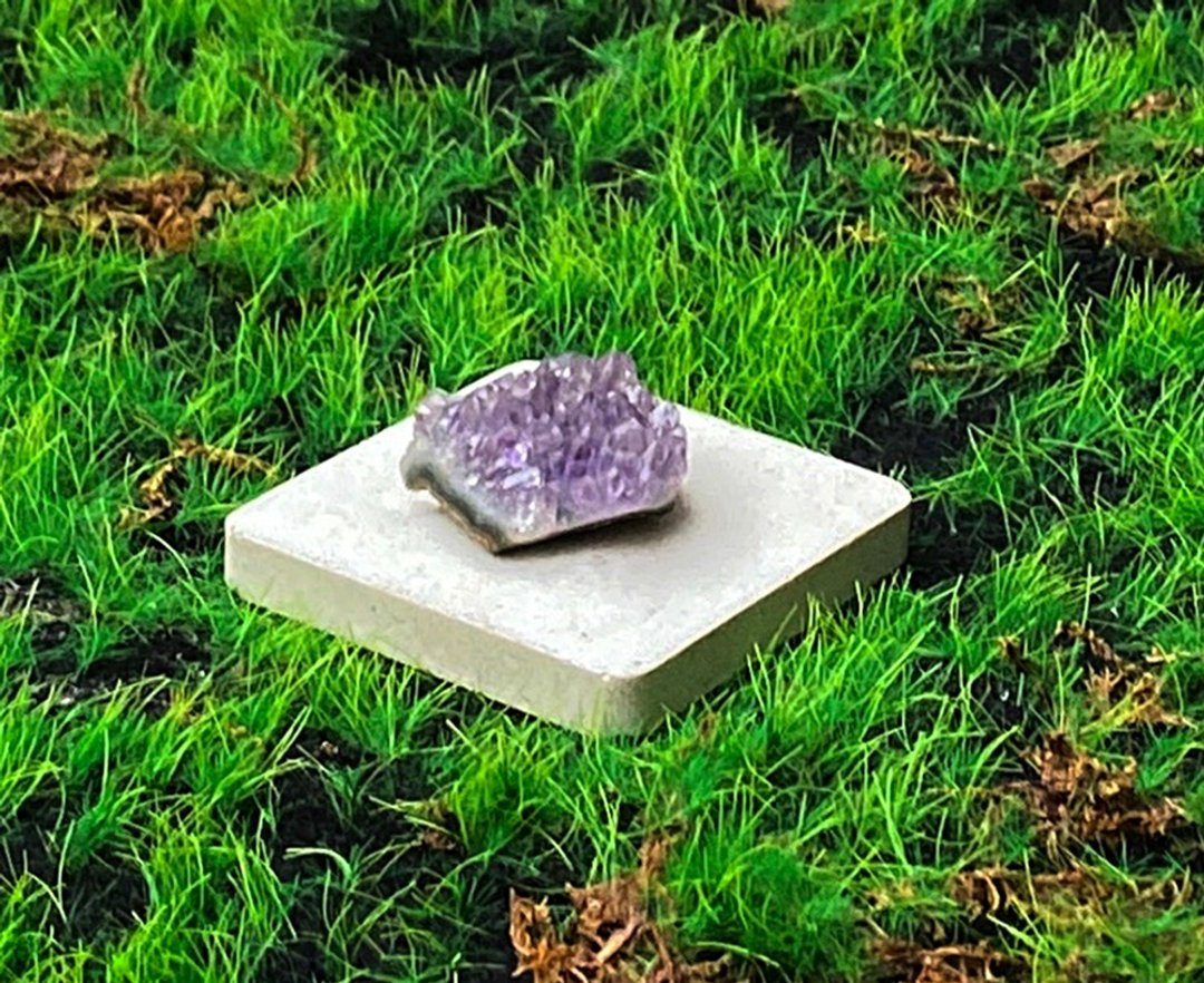 能量摆饰-天然原皮原矿紫晶簇 紫水晶 财运水晶 增智慧 快速出货 - 摆饰 - 水晶 紫色