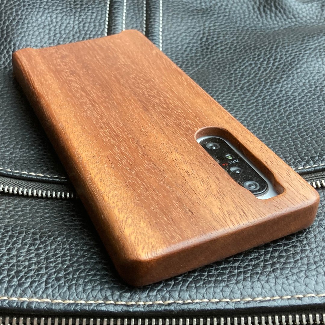 [Made to order] Achievements and secure support XPERIA 1ii (mark2) dedicated custom-made wooden case - 手机壳/手机套 - 木头 